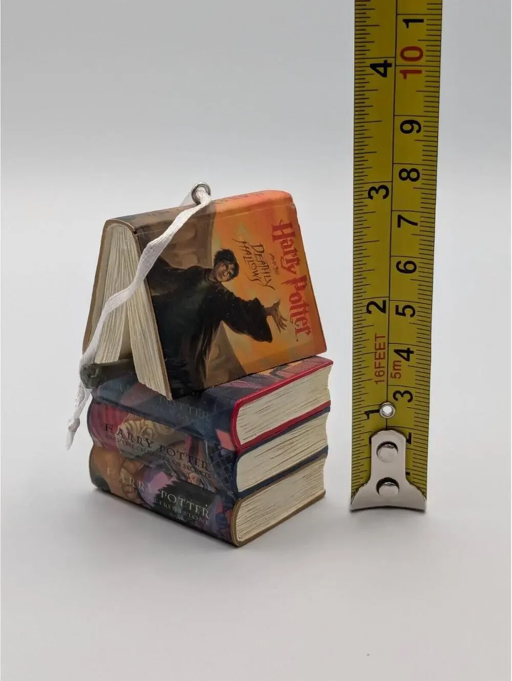 Hallmark Harry Potter Books and Wand Christmas Ornament
